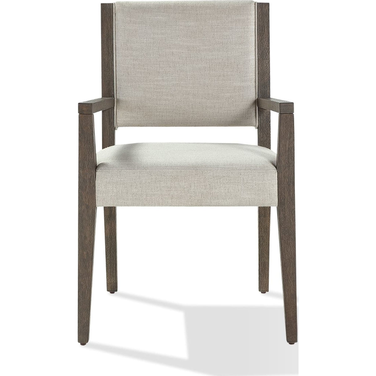 Oakland Upholstered Arm Chair in Brunette