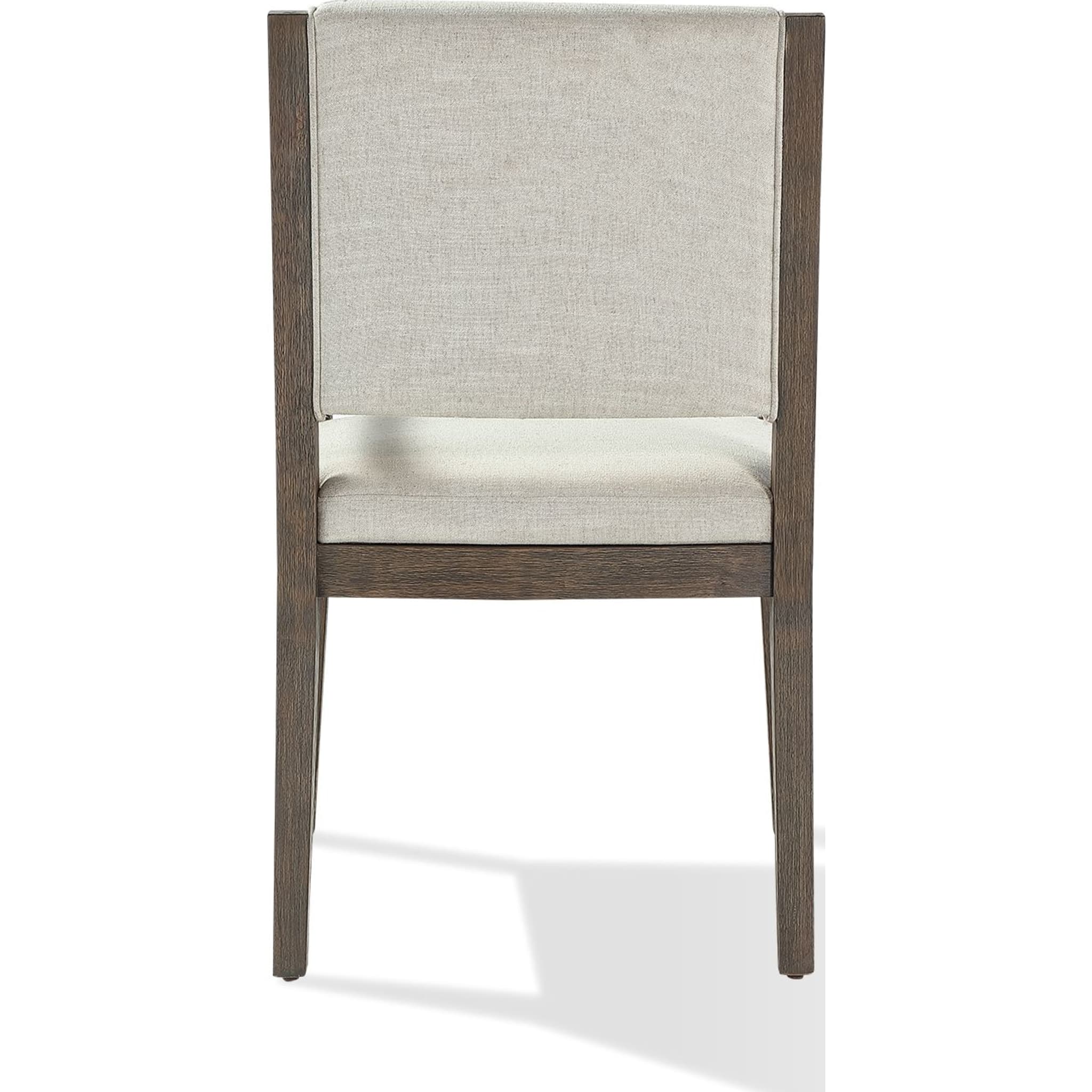 Oakland Upholstered Arm Chair in Brunette