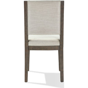 Oakland Upholstered Side Chair in Brunette