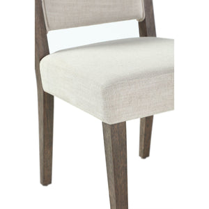 Oakland Upholstered Side Chair in Brunette