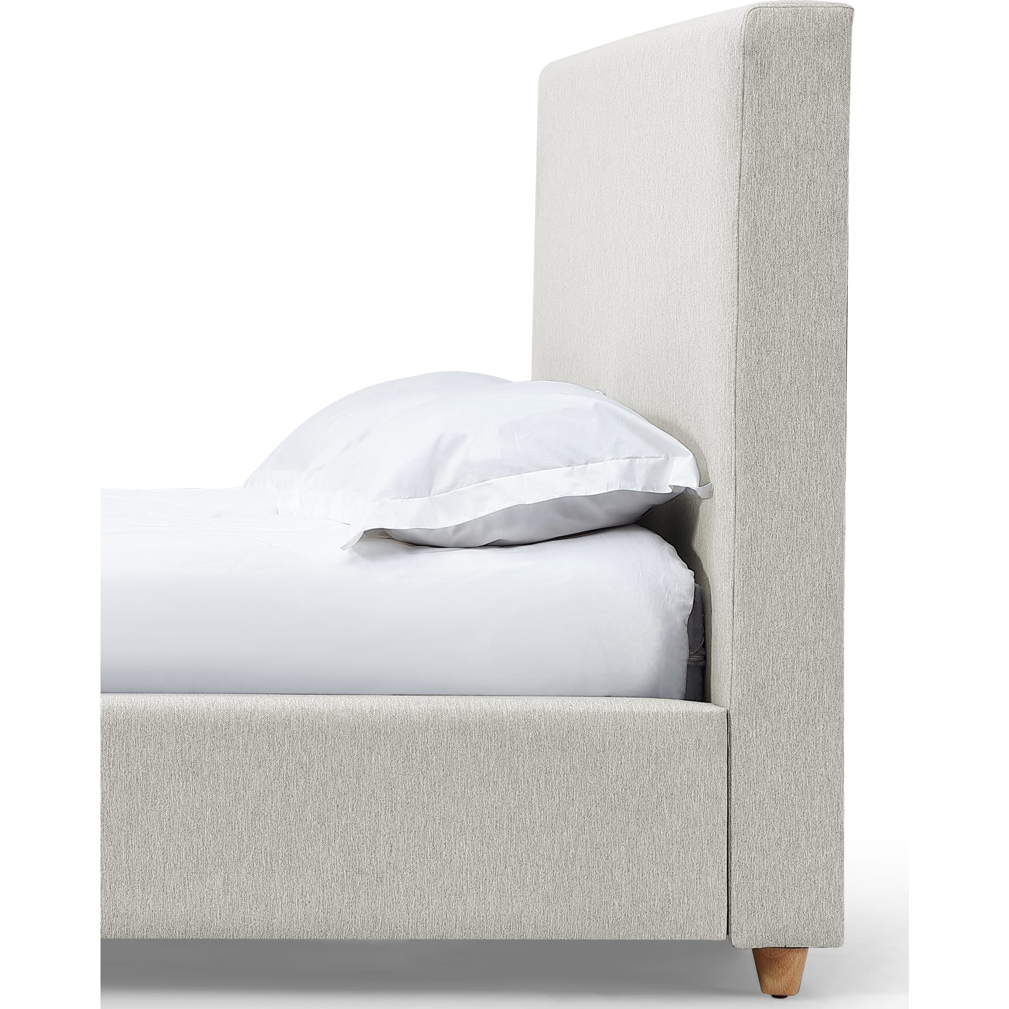 Olivia Upholstered Headboard in Ivory (2026)