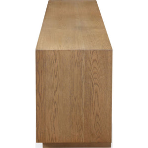 One Coastal Modern 74 inch TV Console in Bisque