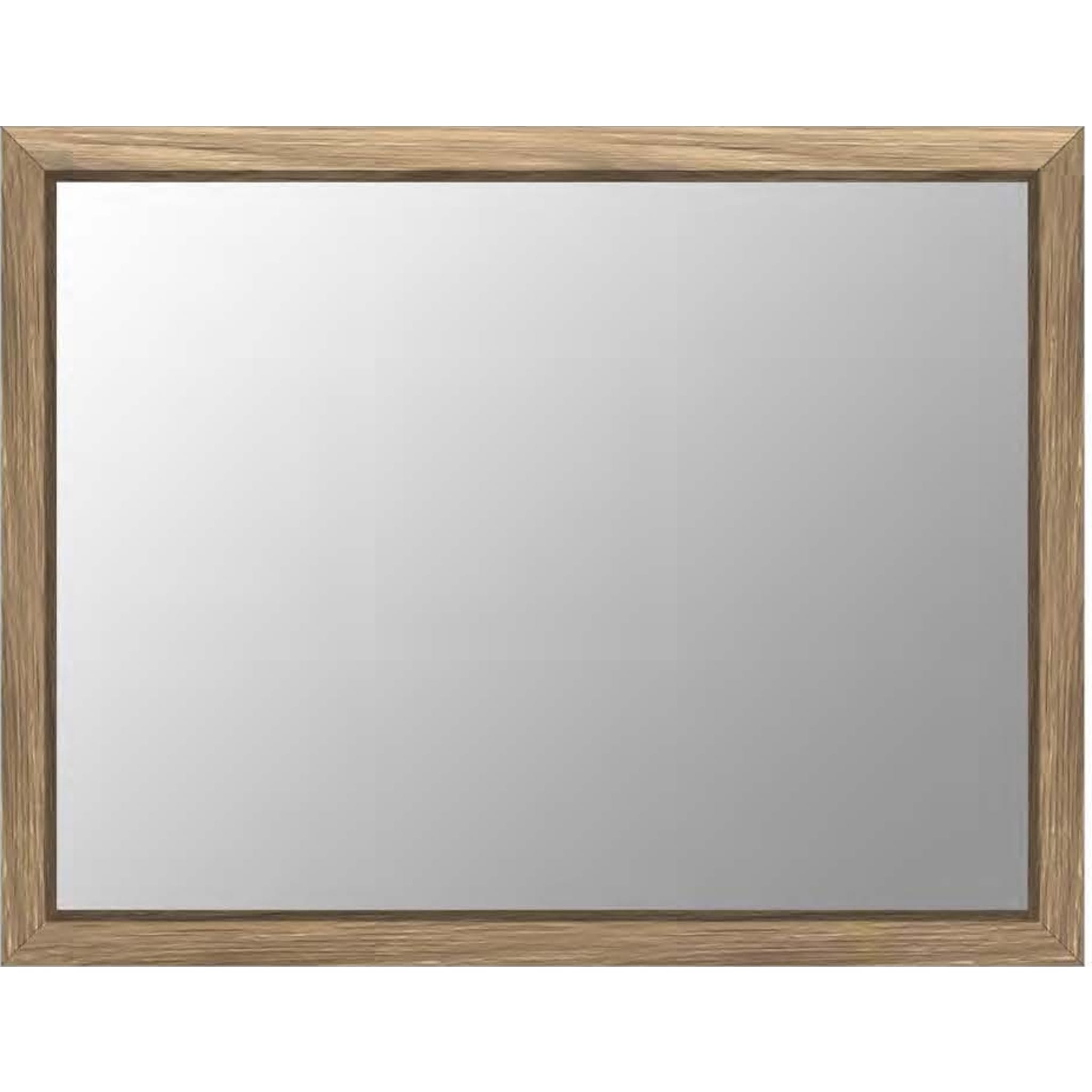 One Coastal Modern Dresser Mirror in Bisque