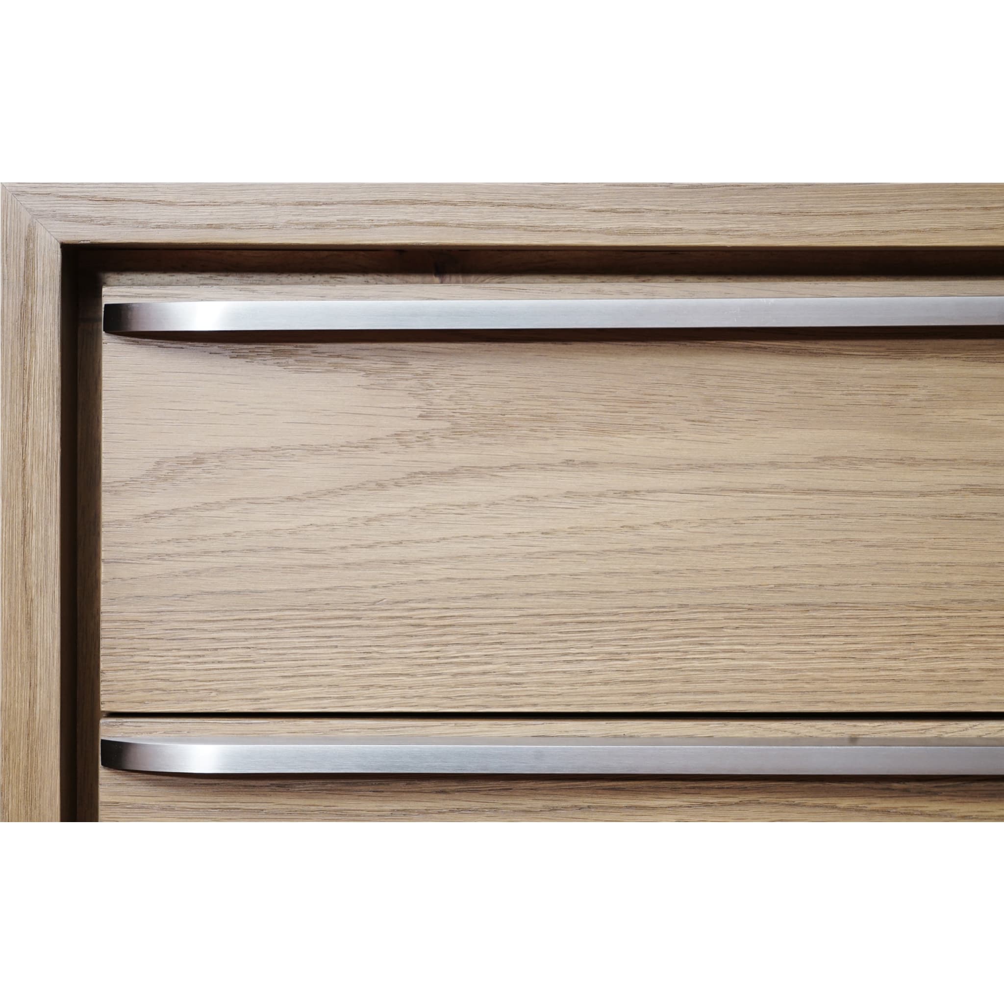 One Coastal Modern Six Drawer Dresser in Bisque