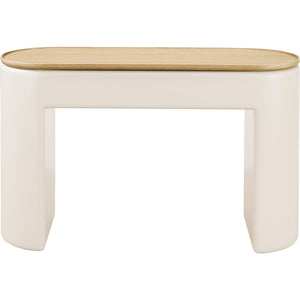 Oskar Lift Top Console Table in Barley