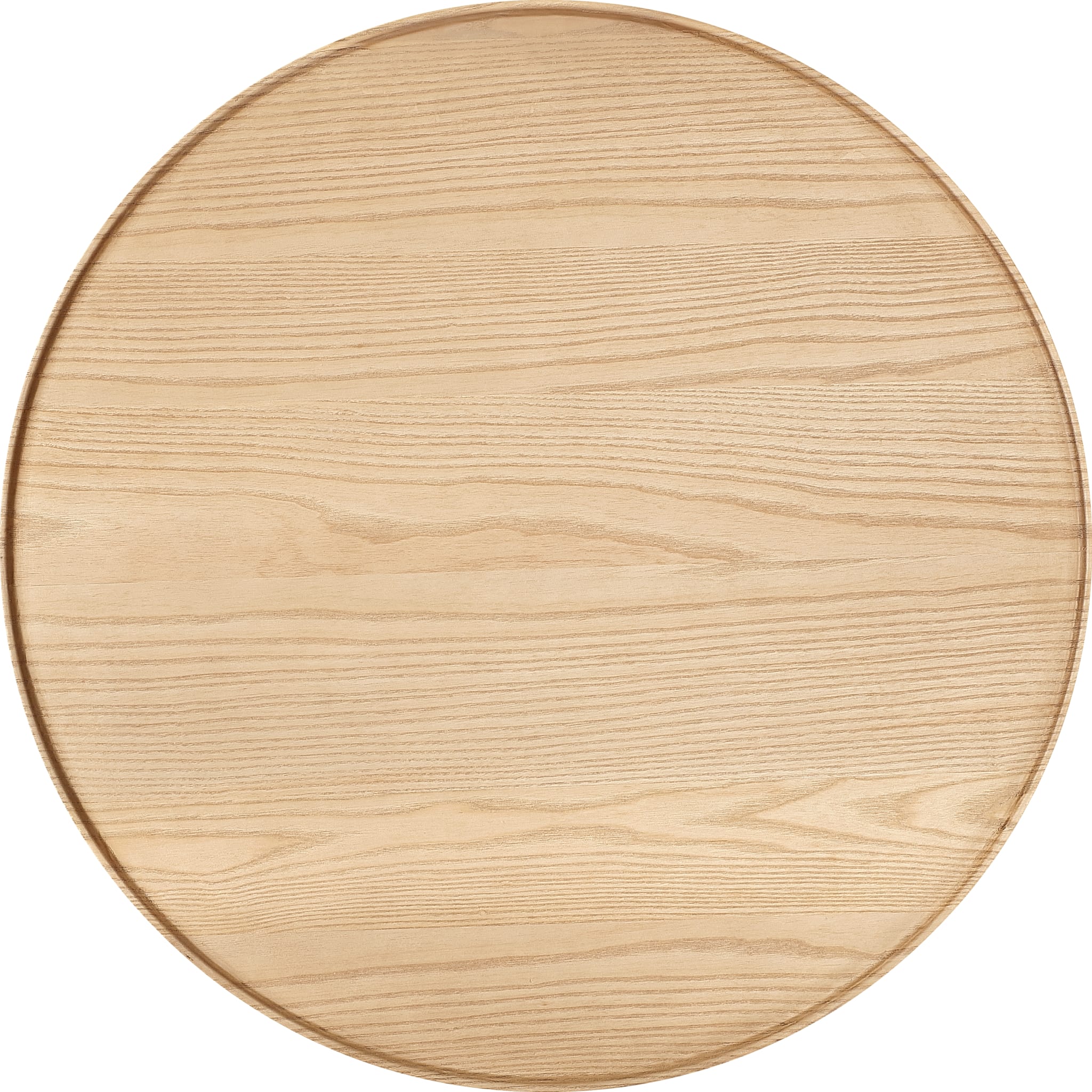 Oskar Lift Top Round End Table in Barley