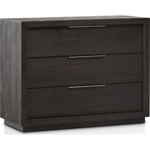 Oxford 3 Drawer Nightstand in Basalt Grey (2024)