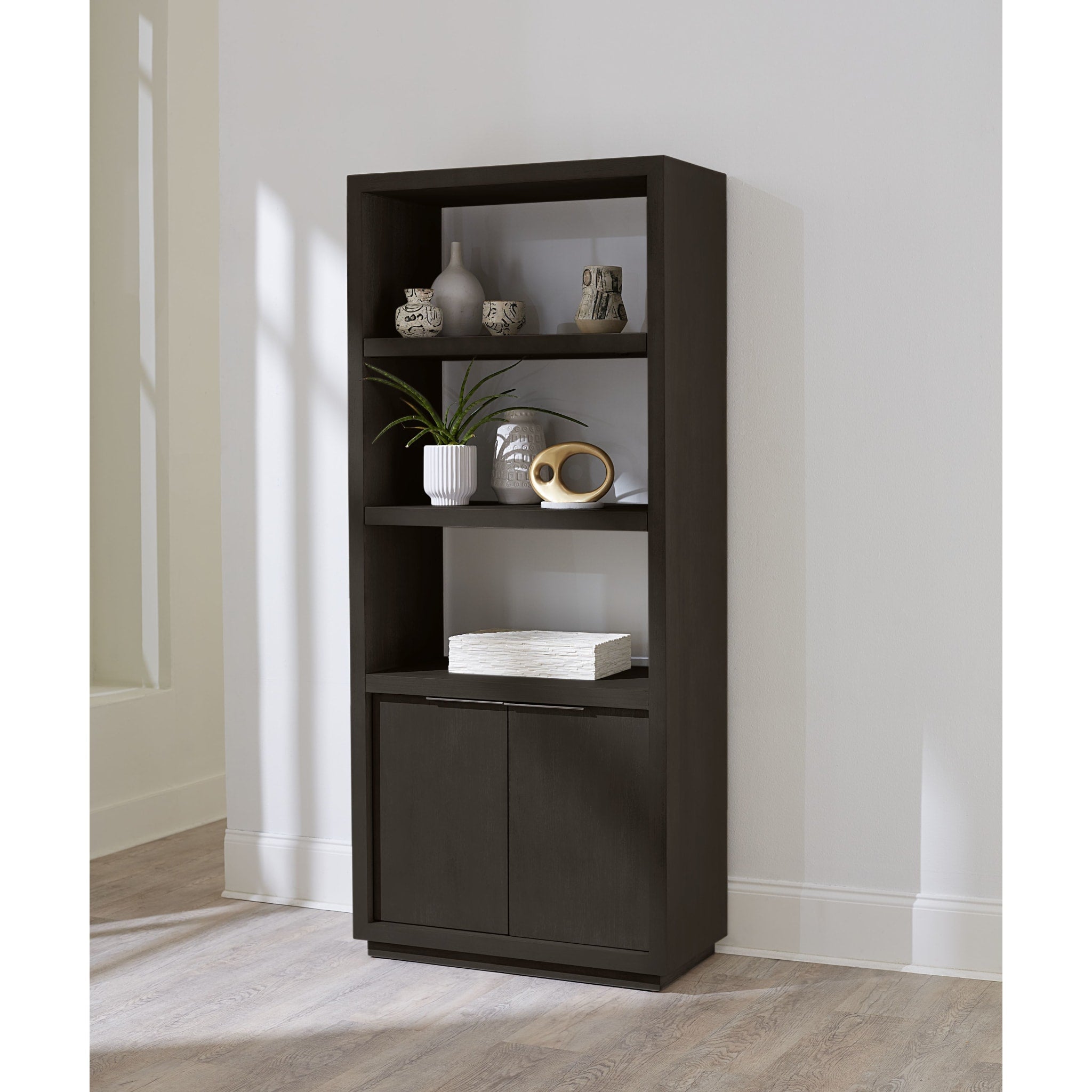 Oxford Bookshelf in Basalt Grey