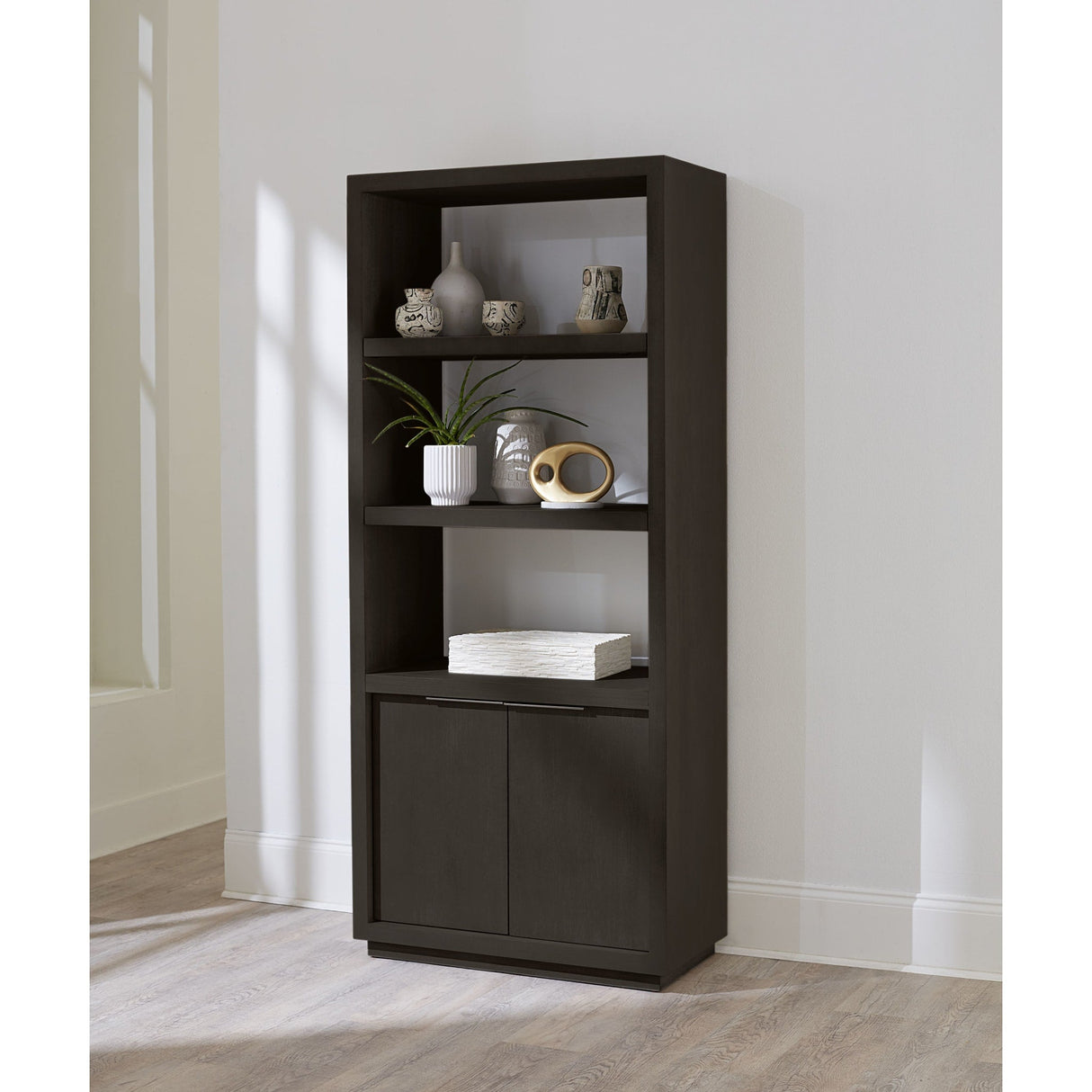 Oxford Bookshelf in Basalt Grey