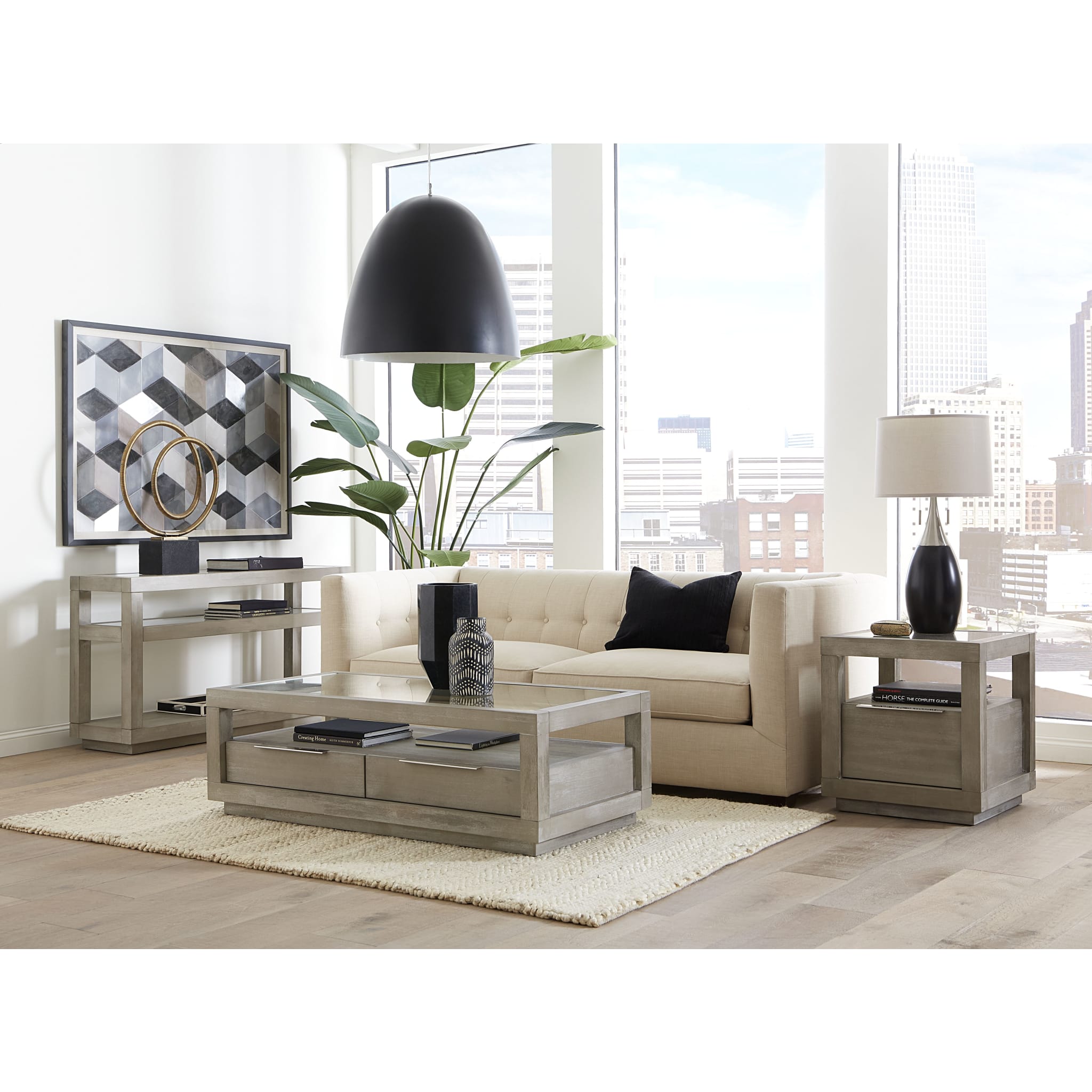 Oxford Console Table in Mineral