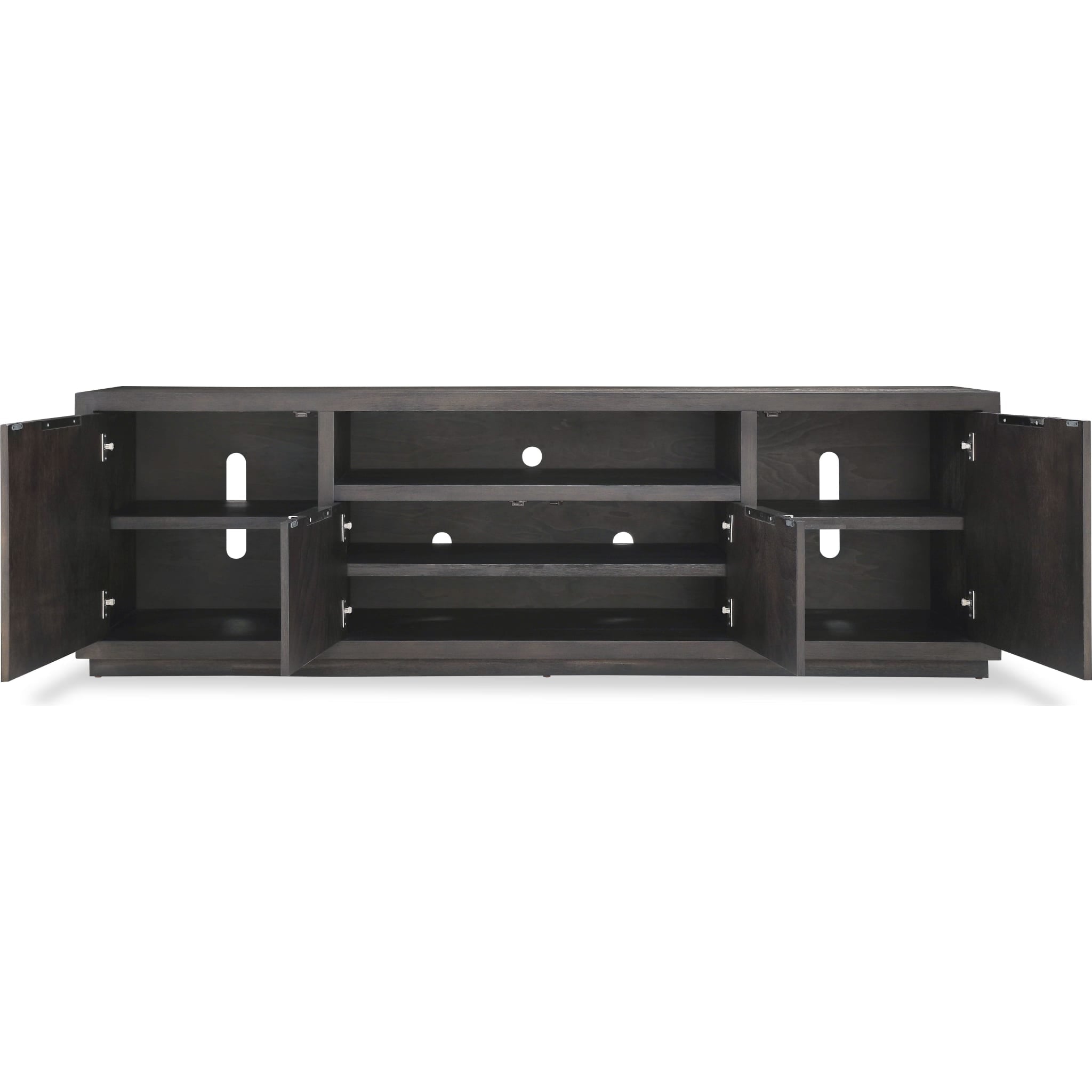 Oxford Entertainment Console 84W in Basalt Grey