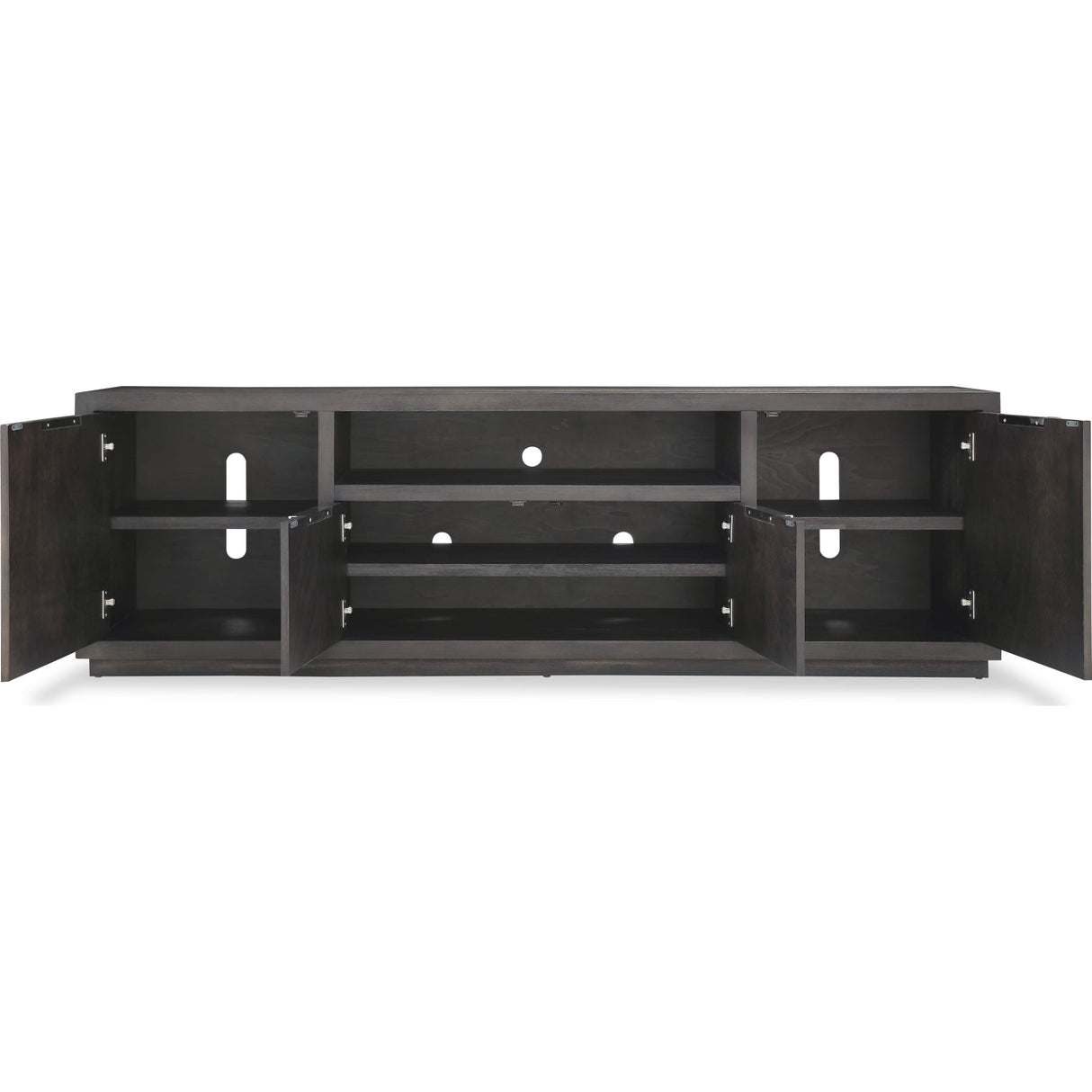 Oxford Entertainment Console 84W in Basalt Grey