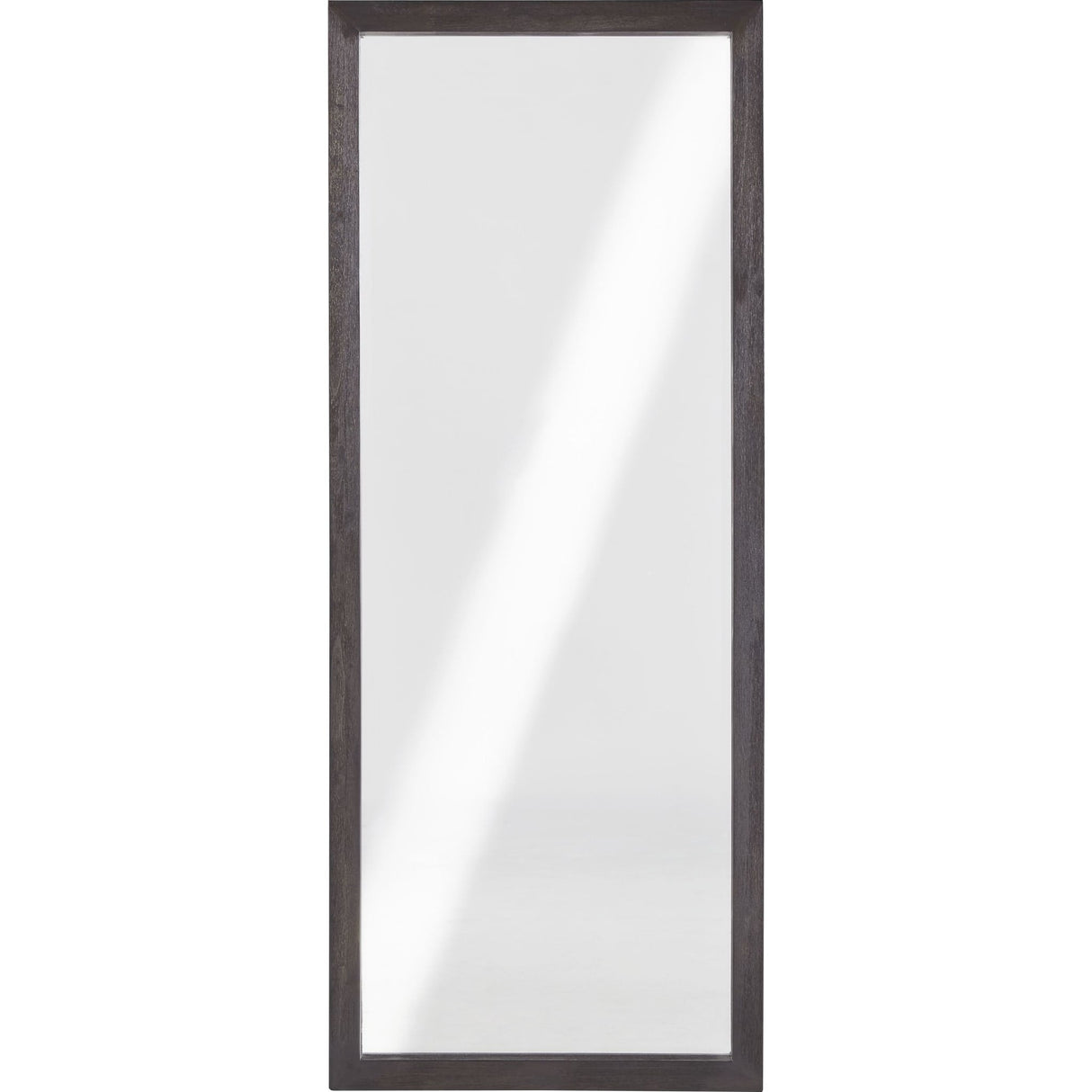 Oxford Floor Low Mirror - Basalt Grey