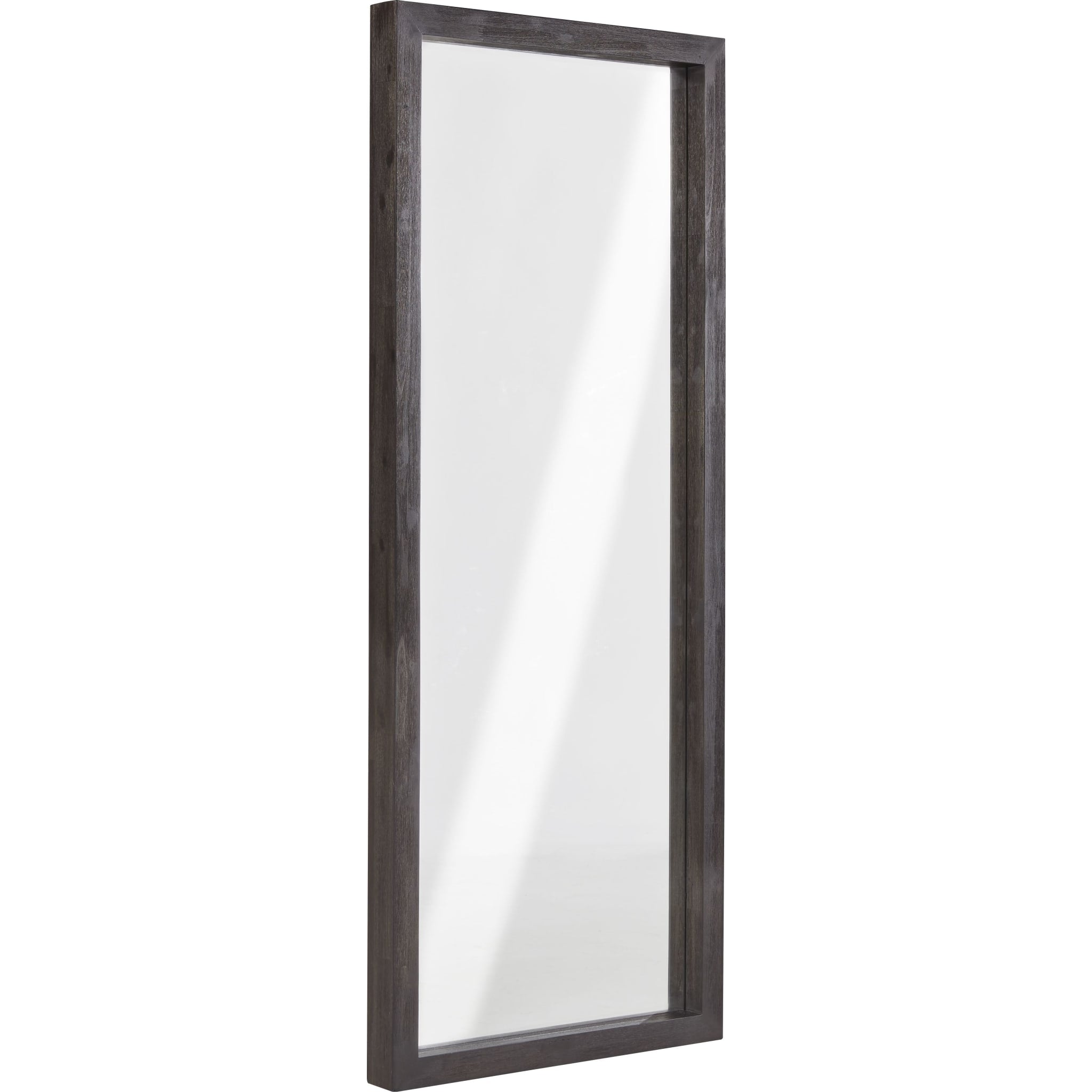 Oxford Floor Low Mirror - Basalt Grey