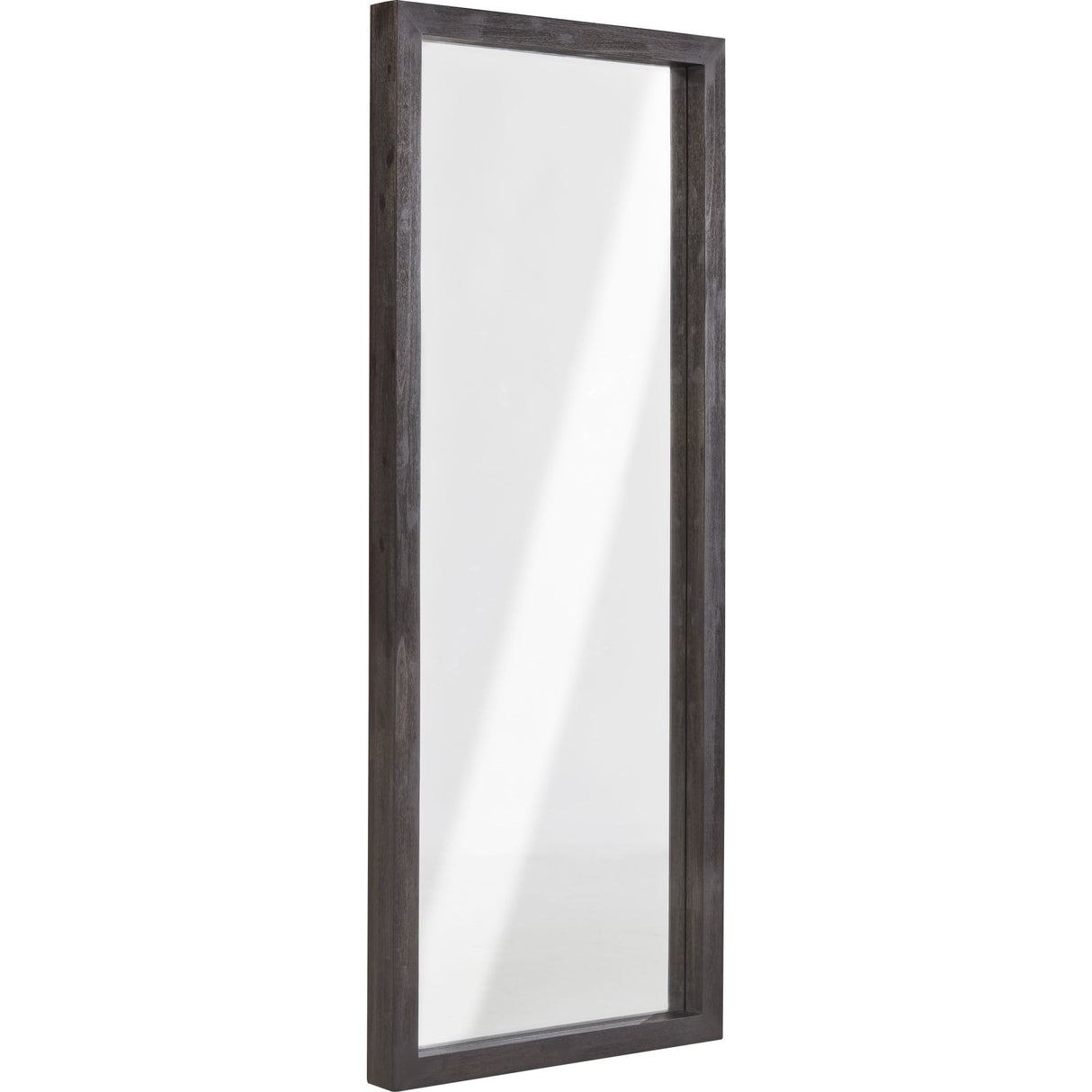 Oxford Floor Low Mirror - Basalt Grey