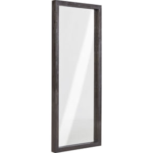 Oxford Floor Low Mirror - Basalt Grey