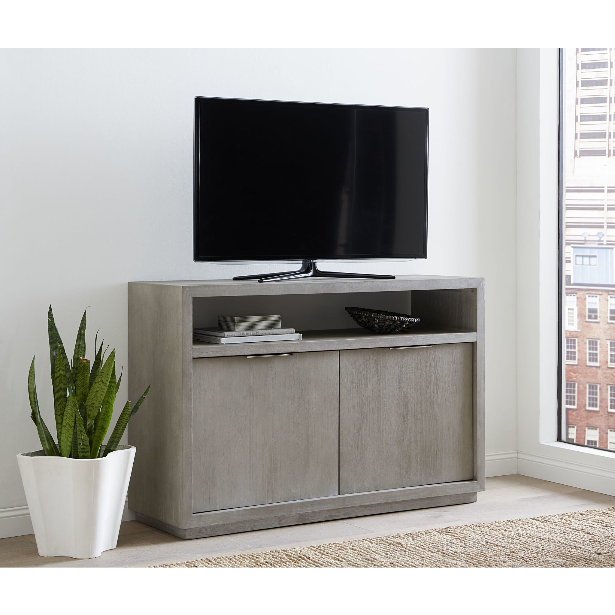 Oxford Media Console 54 inch in Mineral