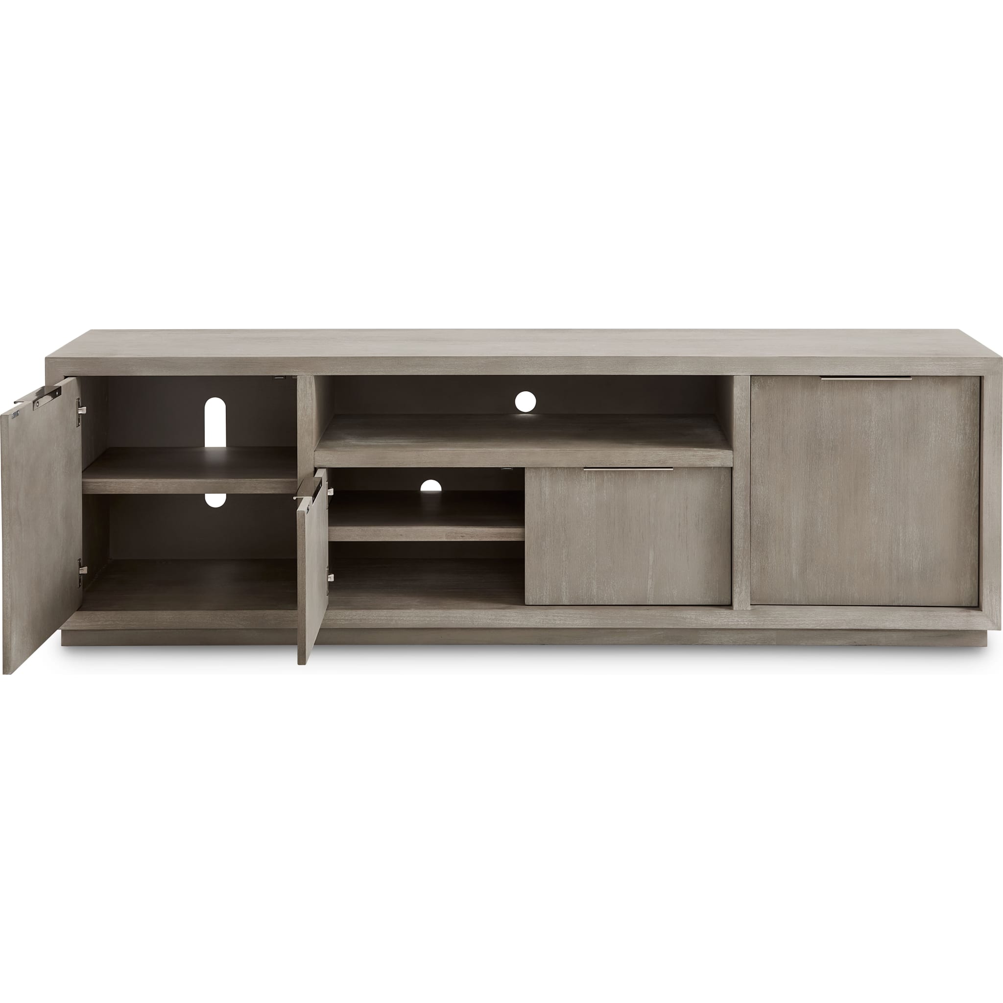 Oxford Media Console 84 inch in Mineral