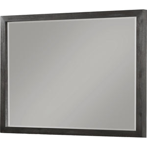 Oxford Mirror in Basalt Grey