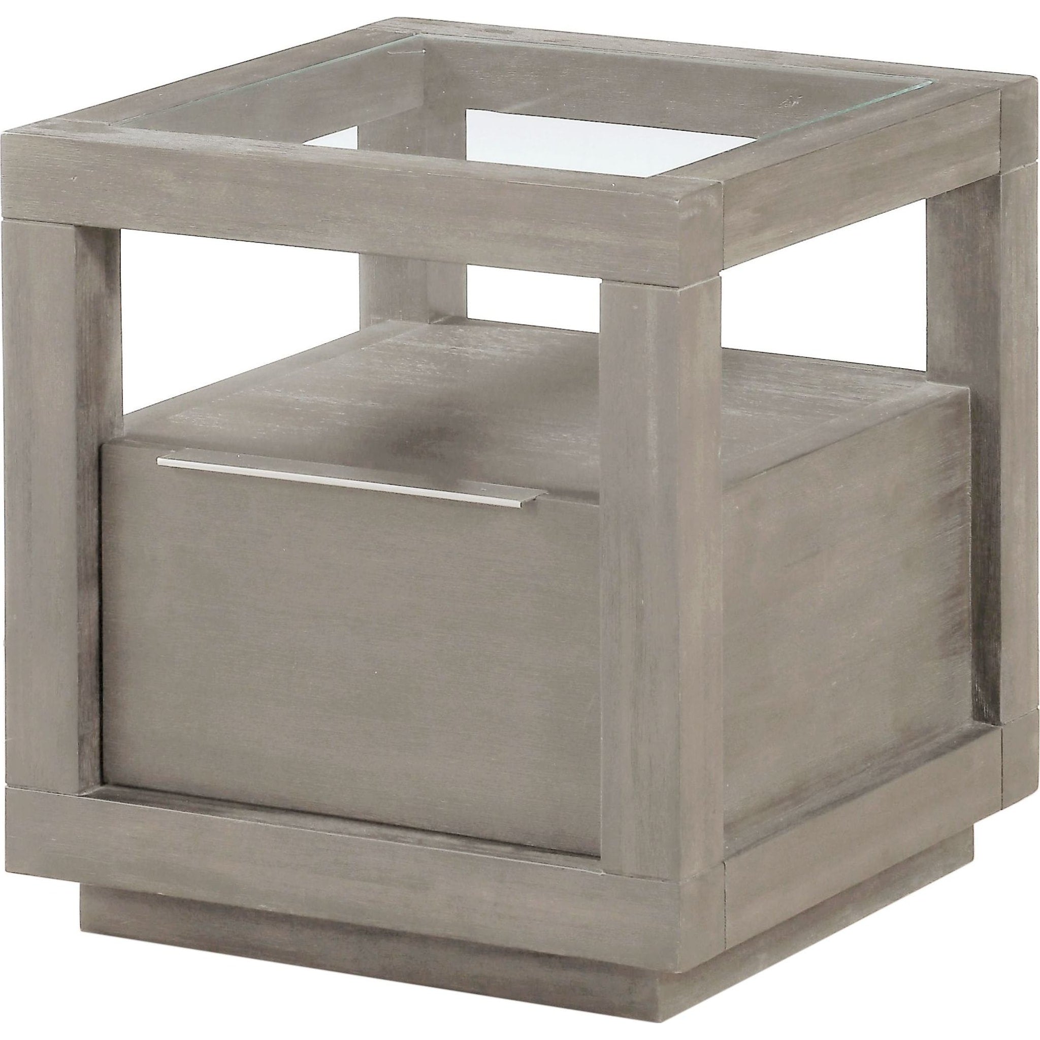 Oxford One-Drawer End Table in Mineral
