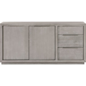 Oxford Three-Drawer Sideboard in Mineral