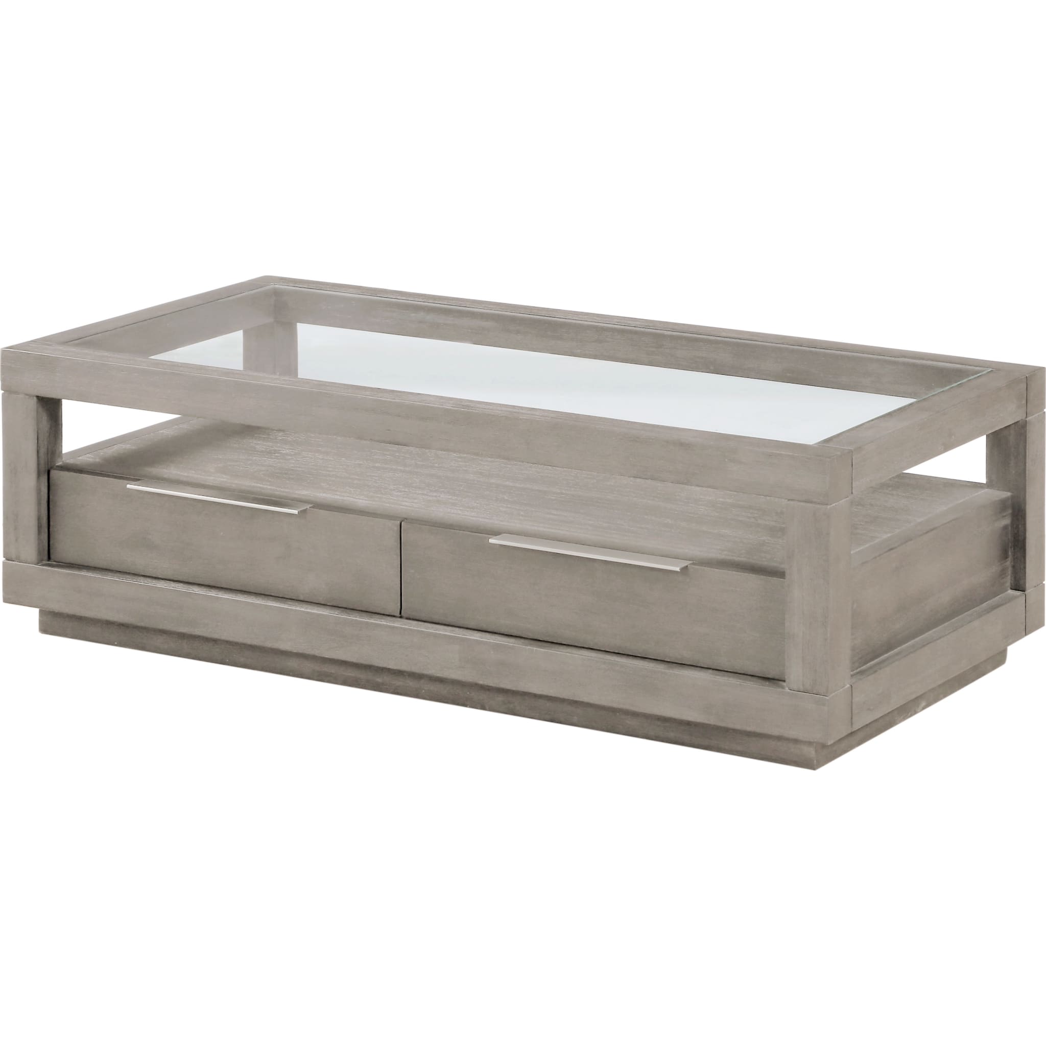Oxford Two-Drawer Coffee Table in Mineral