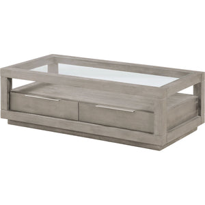Oxford Two-Drawer Coffee Table in Mineral