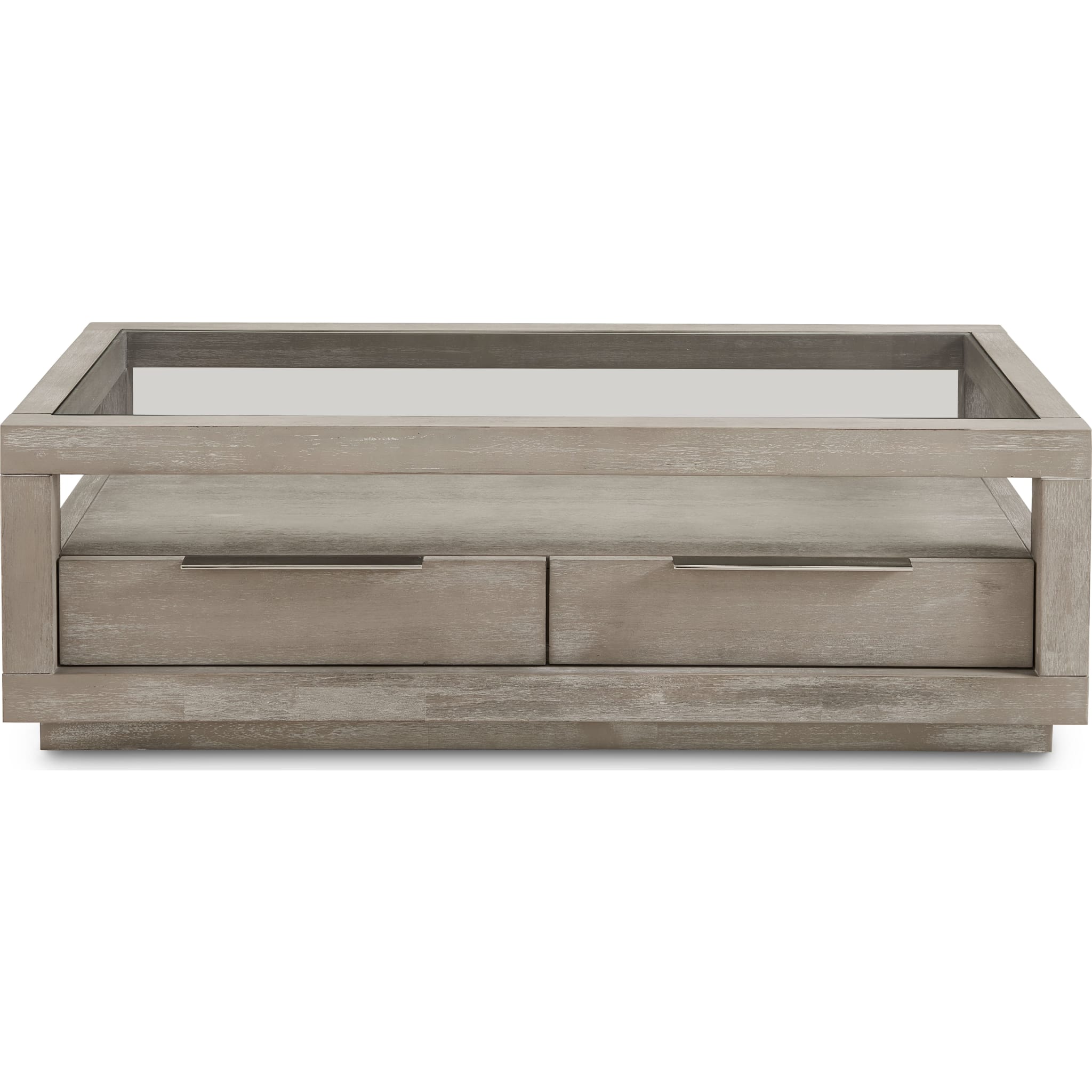 Oxford Two-Drawer Coffee Table in Mineral