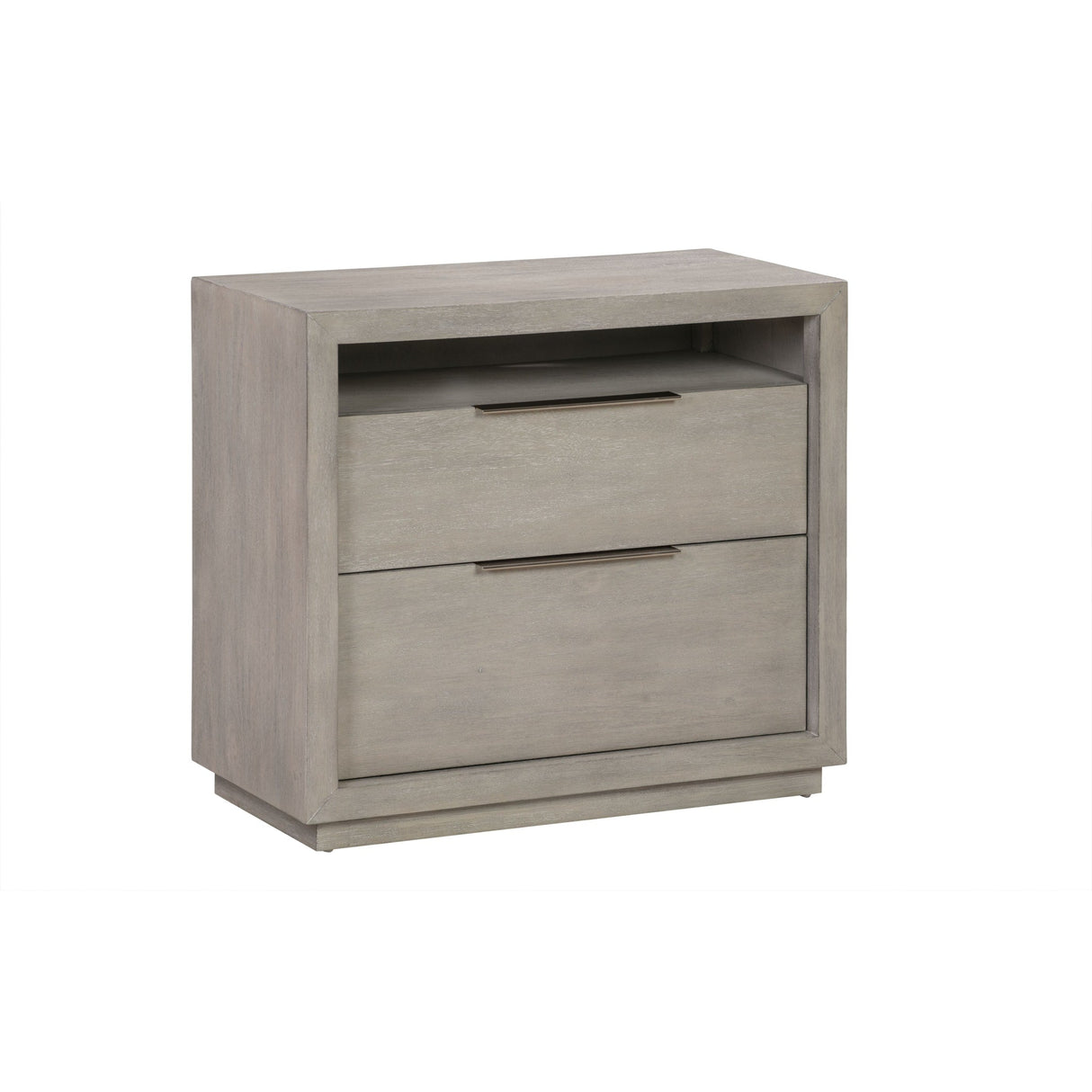 Oxford Two-Drawer Nightstand in Mineral