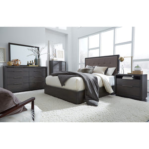 Oxford Upholstered Footboard Storage Bed in Dolphin