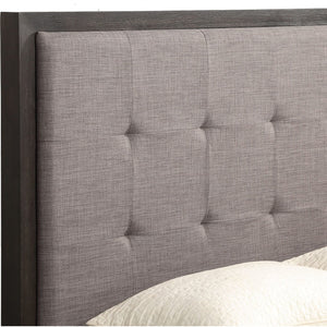 Oxford Upholstered Footboard Storage Bed in Dolphin
