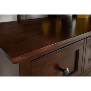 Paragon Eight Drawer Dresser in Truffle
