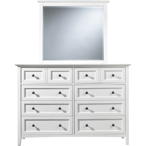 Paragon Eight Drawer Dresser in White (2024)