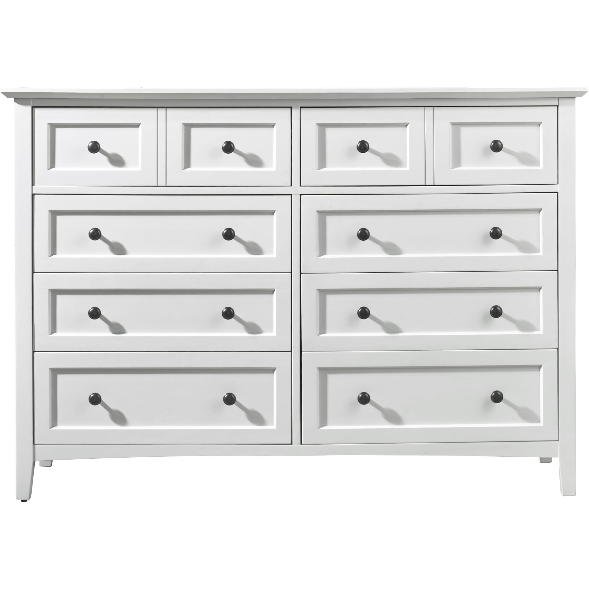 Paragon Eight Drawer Dresser in White (2024)