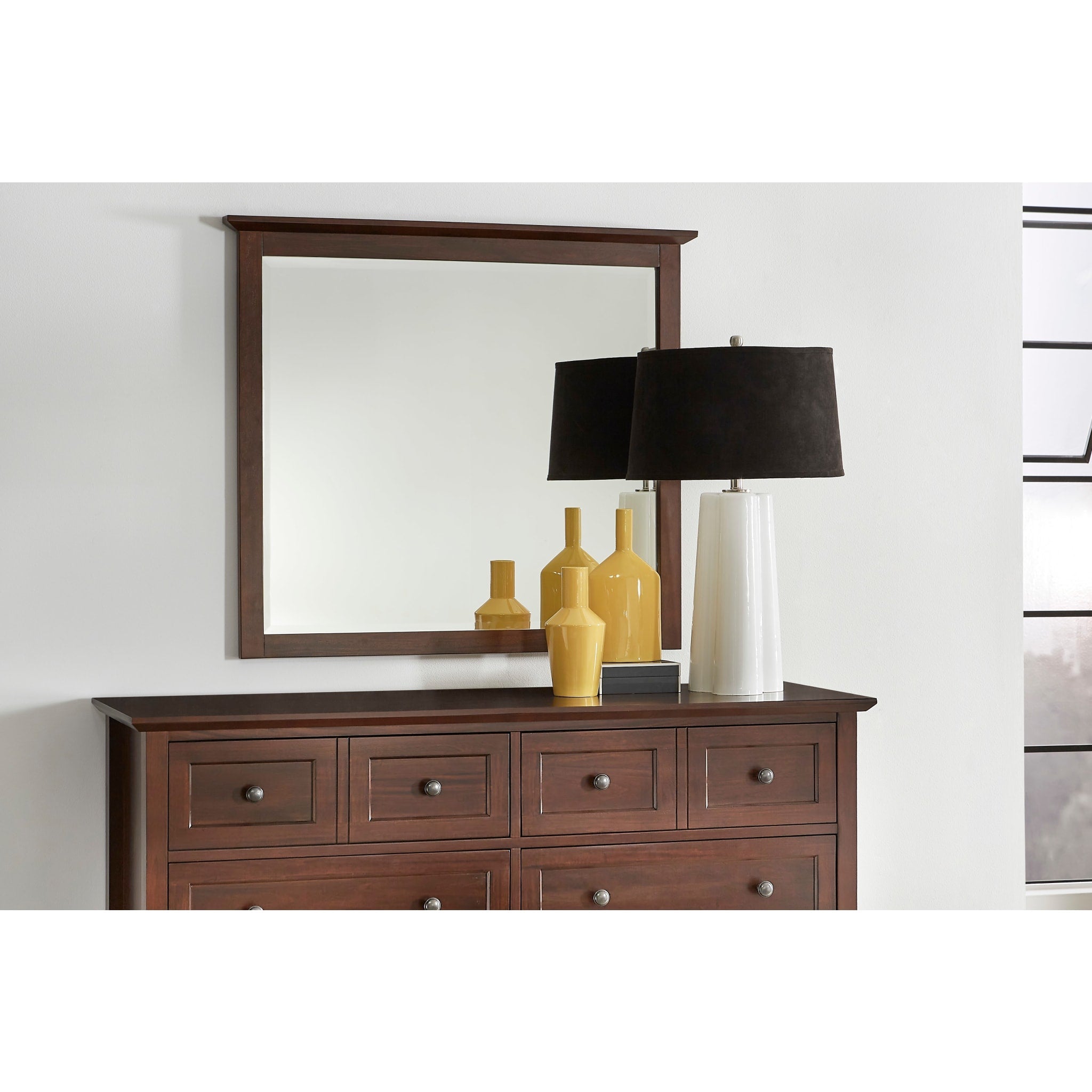 Paragon Mirror in Truffle