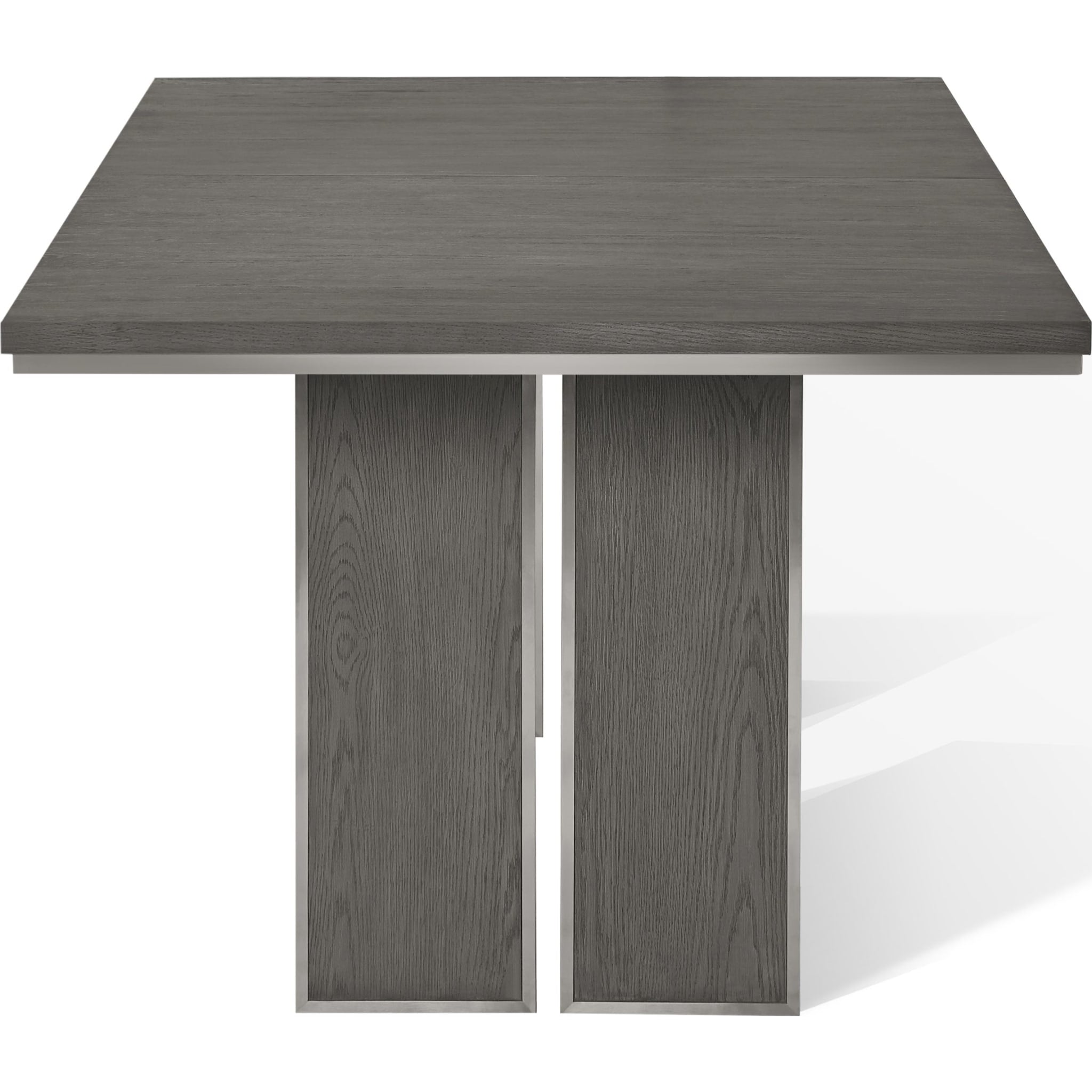 Plata Extension Dining Table in Thunder Grey