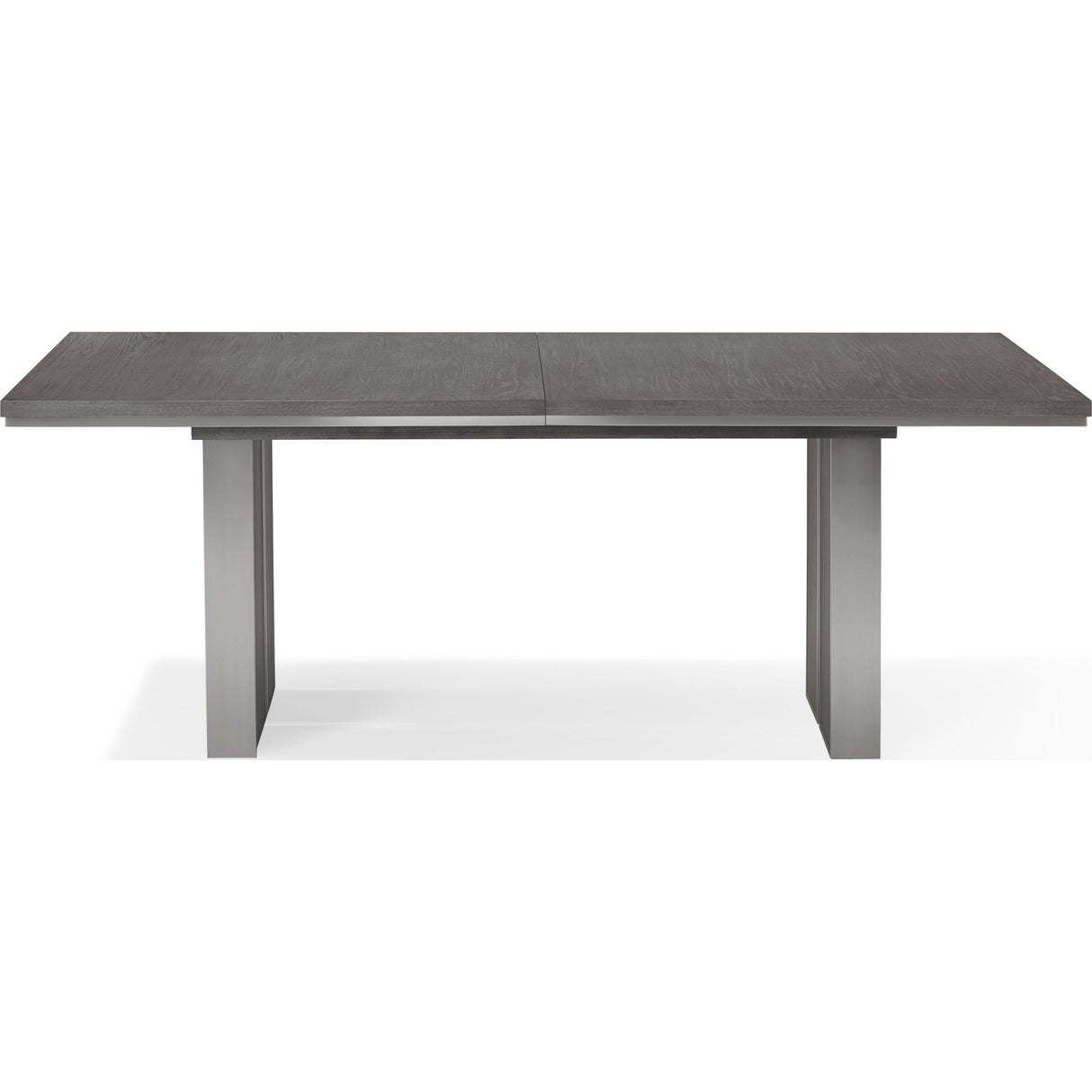 Plata Extension Dining Table in Thunder Grey