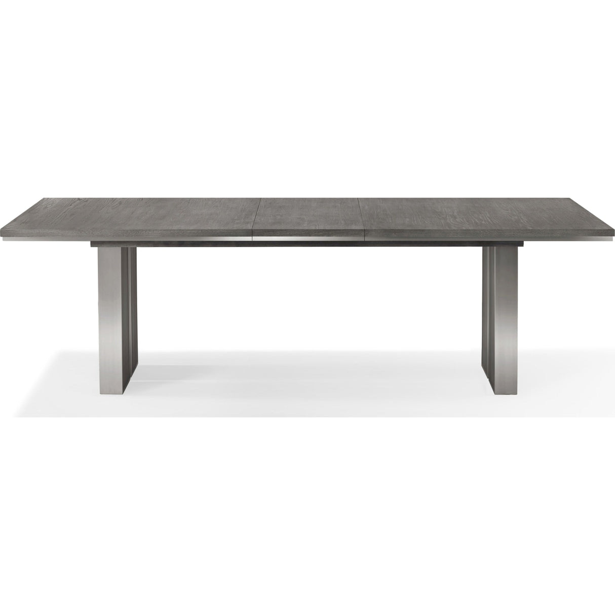 Plata Extension Dining Table in Thunder Grey