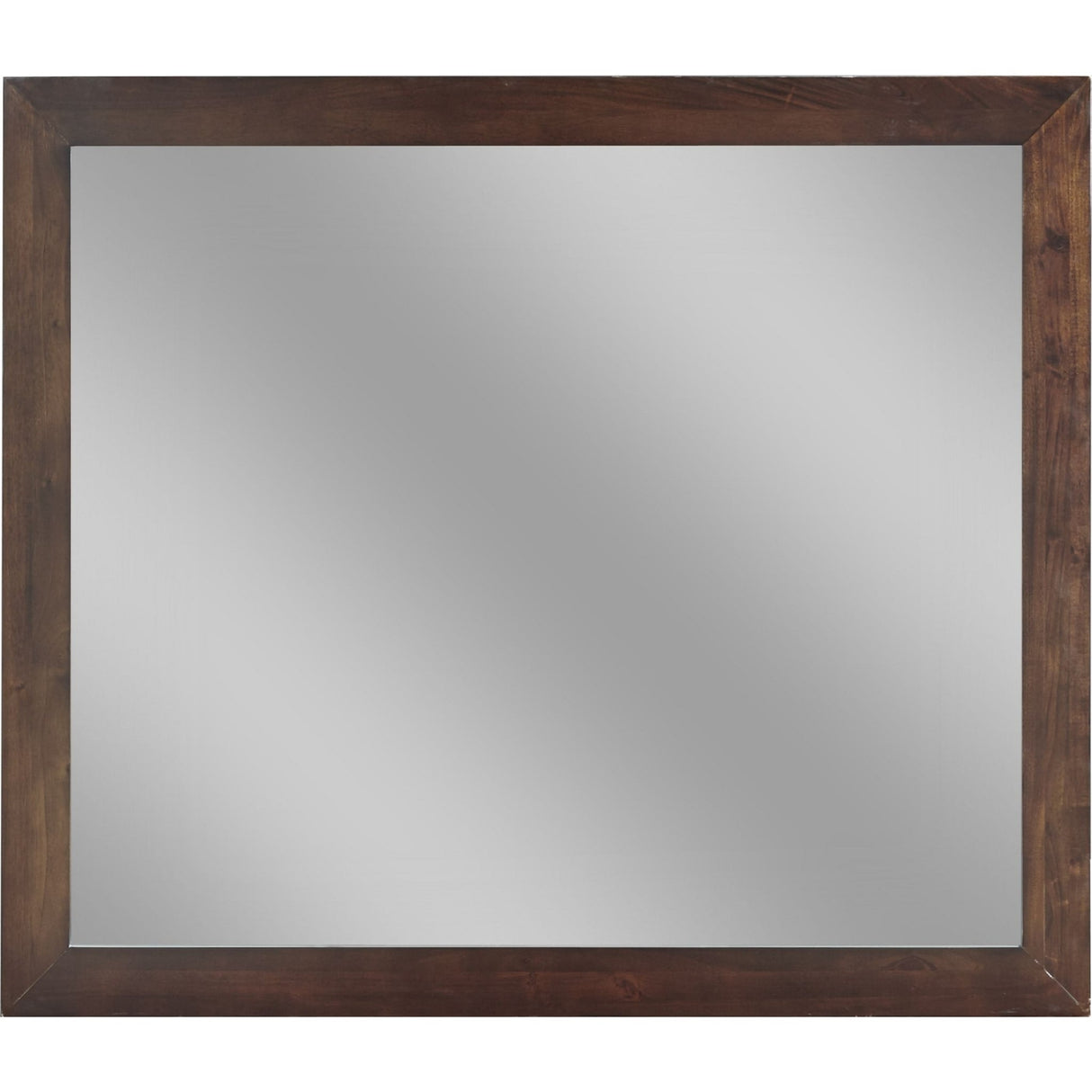 Riva Mirror in Chocolate Brown