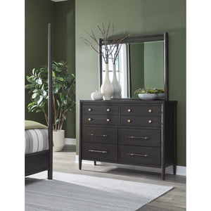 Rockport Eight Drawer Oak Wood Dresser in Yin