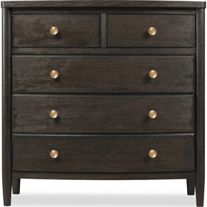 Rockport Five Drawer Small Chest in Yin