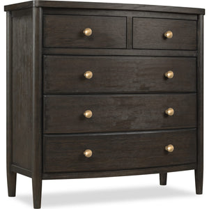 Rockport Five Drawer Small Chest in Yin