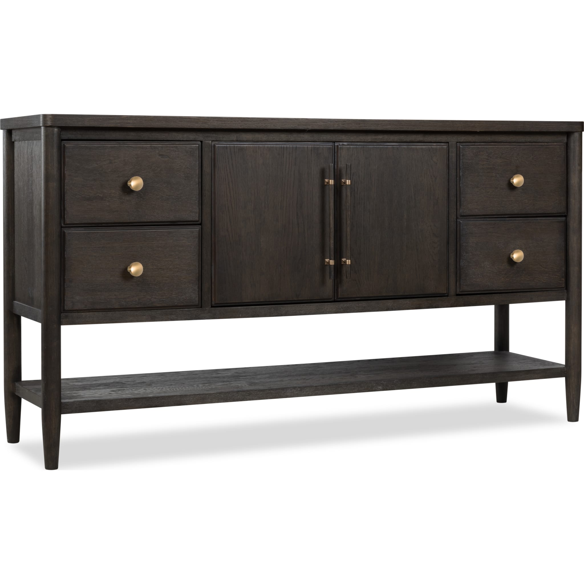 Rockport Four Drawer Two Door Sideboard in Yin