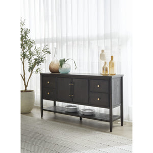 Rockport Four Drawer Two Door Sideboard in Yin