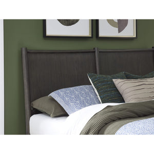 Rockport Oak Wood Platform Bed in Yin