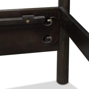 Rockport Oak Wood Platform Bed in Yin