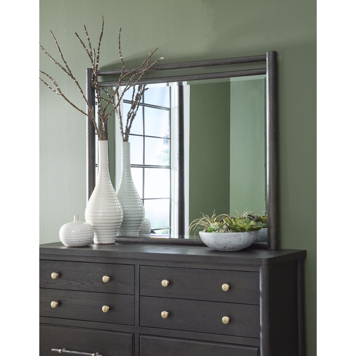 Rockport Wall or Dresser Mirror in Yin