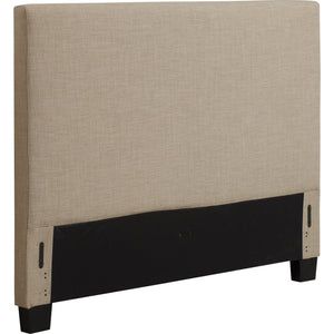 Saint Pierre Upholstered Headboard in Toast Linen