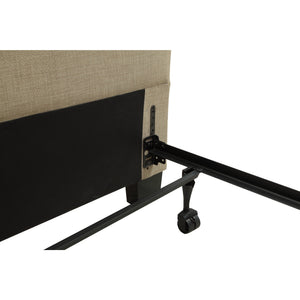 Saint Pierre Upholstered Headboard in Toast Linen