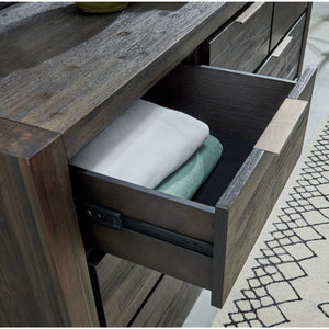 Savanna Seven Drawer Solid Wood Dresser in Coffee Bean (2024)